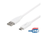 DELTACO USBC-1009M - USB-kabel - Höger vinkel
