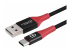 MicroConnect - USB-kabel - Höger vinkel