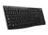 Logitech Wireless Keyboard K270 - Vänster vinkel