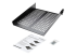 StarTech.com 1U Server Rack Shelf, 2U 22in Universal Fixed Vented Network Rack Shelf/Cantilever Tray for 19" AV/Data/Network Equipment Enclosure w/Cage Nuts & Screws, 50lbs Weight Cap. - Höger vinkel