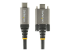 StarTech.com 50 cm sidoskruvlåsande USB C-kabel 10 Gbit/s - Framsidan