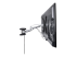 StarTech.com VESA TV Wall Mount, TV Mounting Bracket For 23"-55" Displays, Adjustable Full Motion TV Wall Mount Supports 66lb (30kg), Extendable/Tilting/Swivel Monitor Wall Mount - Vänster sida