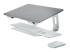 StarTech.com Laptop Stand for Desk, 5kg/11lb, Aluminum, Silver, Ergonomic - Höger vinkel