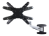 StarTech.com VESA TV Wall Mount, TV Mounting Bracket For 23"-55" Displays, Adjustable Full Motion TV Wall Mount Supports 66lb (30kg), Extendable/Tilting/Swivel Monitor Wall Mount - Framsidan